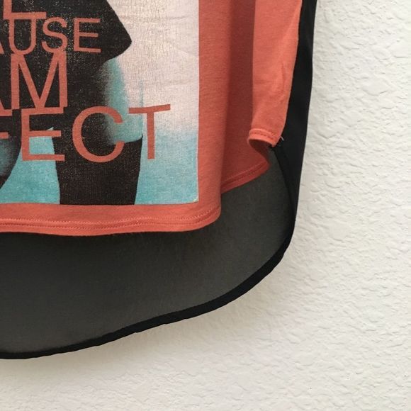 Don’t Hate Me Because I’m Beautiful Sheer Back Top - Picture 4 of 6